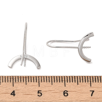 925 Sterling Silver Stud Earrings Findings STER-Z007-07P-1