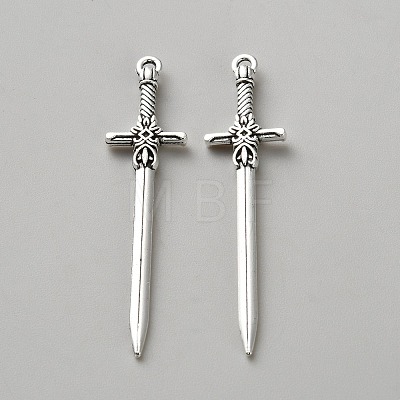 Tibetan Style Alloy Pendants FIND-WH0173-139AS-1