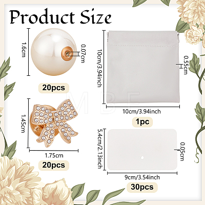 Wedding Card Holder Kit AJEW-OC0015-93-1