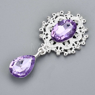 Alloy Flat Back Cabochons RB-S063-06S-1