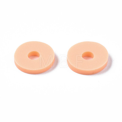 Handmade Polymer Clay Beads LS-CLAY-R067-8.0mm-B13-1