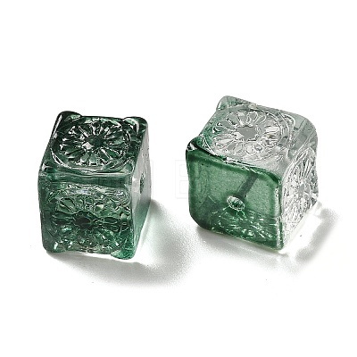 Transparent Glass Beads GLAA-D025-02C-1