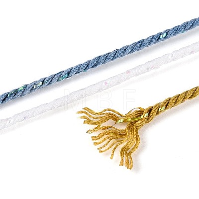 30M Segment Dyed Macrame Cotton Cord OCOR-T018-01A-1