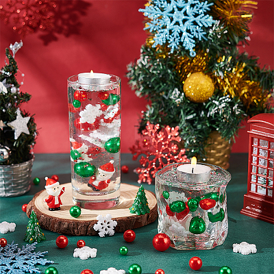 DIY Christmas Theme Vase Fillers for Centerpiece Floating Candles DIY-BC0009-60-1