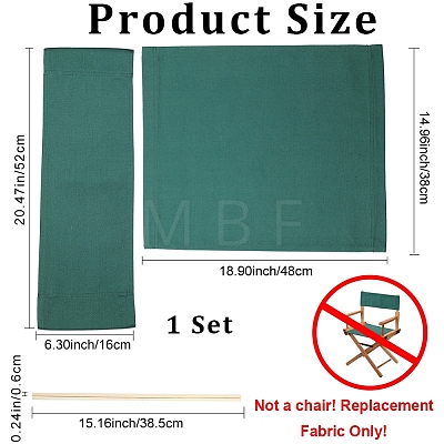 Canvas Cloth Chair Replacement DIY-WH0430-187B-1