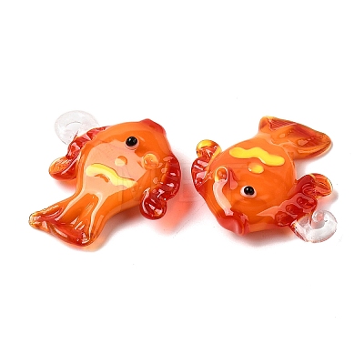 Handmade Lampwork Pendants LAMP-B035-01B-15-1