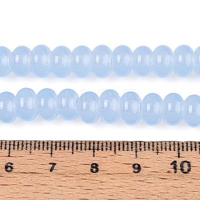 Imitation Jade Glass Beads X-DGLA-ZX002-8mm-02H-1
