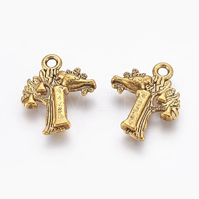 Tibetan Style Alloy Pendants LS-TIBEP-GC140-AG-RS-1