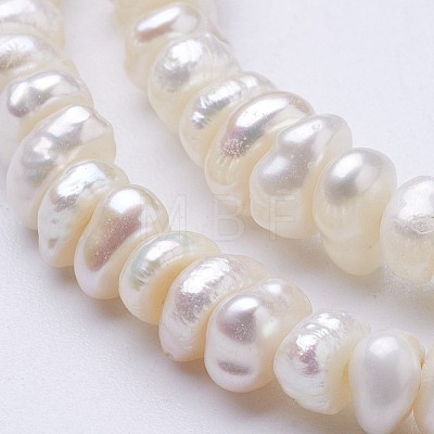 Natural Cultured Freshwater Pearl Beads Strands PEAR-F004-64-01-1