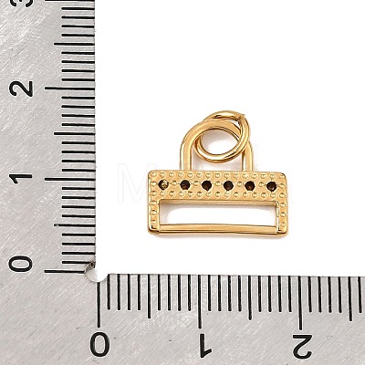 304 Stainless Steel Rhinestone Pendants RB-CBAC900-09G-1