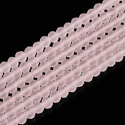 Transparent Glass Beads Strands EGLA-A044-T3mm-MD22-1