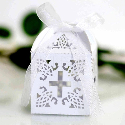 Cross Hollow Candy Paper Gift Boxes PW-WG1E438-04-1