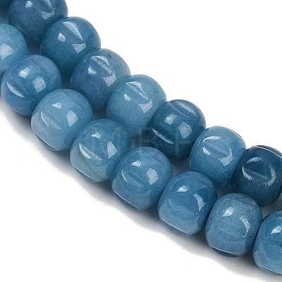 Natural Malaysia Jade Beads Strands G-Z080-B01-8x6mm-02-1