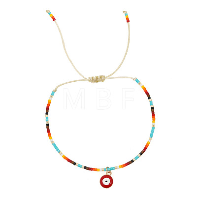 Alloy Enamel Charm Bracelets IY1908-1-1