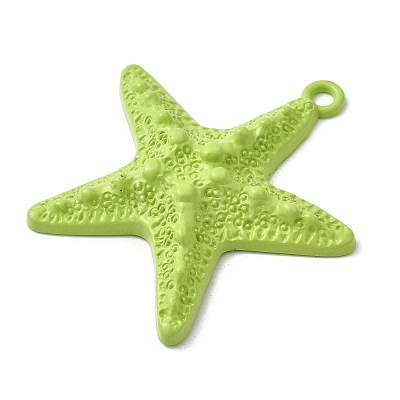 Spray Paint Alloy Big Pendants FIND-H055-14-1