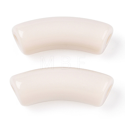 Opaque Acrylic Beads MACR-S372-001B-13-3801-1
