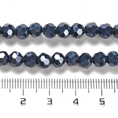 Opaque Glass Beads Stands EGLA-A035-P6mm-A35-1