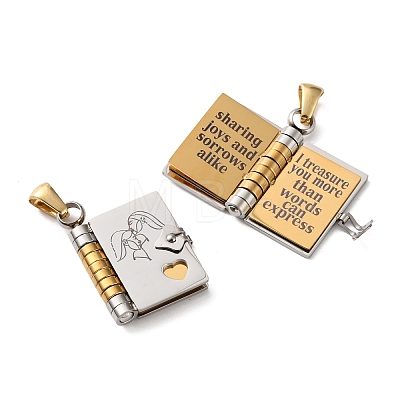 304 Stainless Steel Pendants SA-CBA694E-01GP-05-1