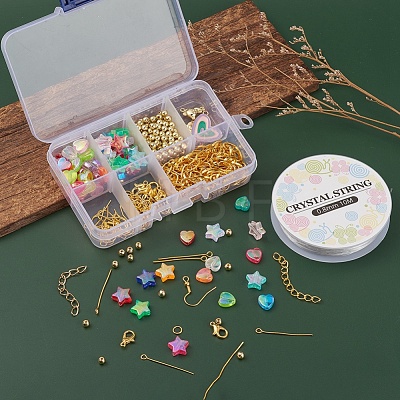 DIY Star and Heart Jewelry Set Making Kit DIY-YW0004-75-1