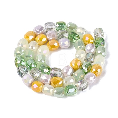Electroplate Mixed Styles Glass Beads Strands EGLA-N022-13A-A03-1