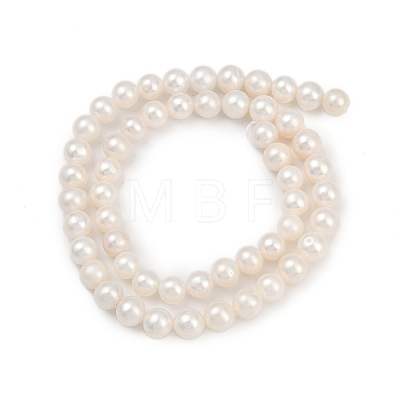 Natural Cultured Freshwater Pearl Beads Strands PEAR-I007-07X-04A-1