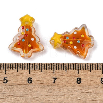 Glass Enamel Beads X2-LAMP-S070-05B-1