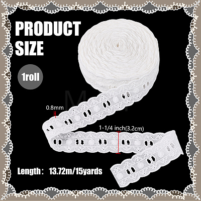 Cotton Ribbons OCOR-WH0008-091B-1