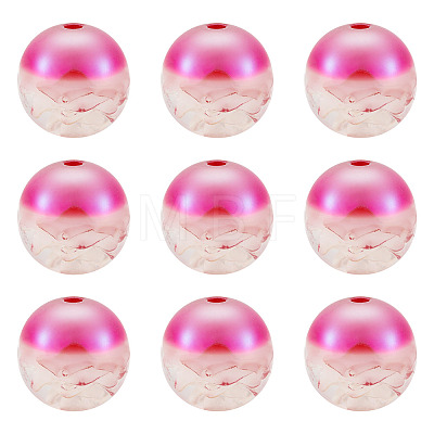 10Pcs Resin Beads PACR-TA0001-33E-1