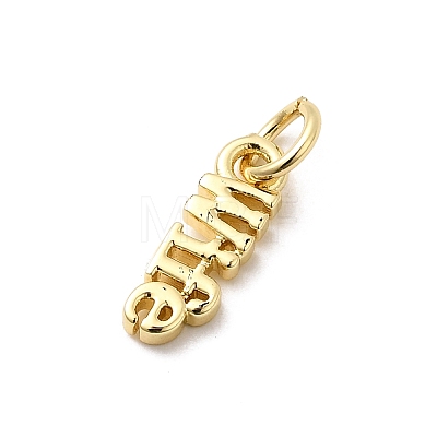 Brass Charms KK-I364-11G-03-1