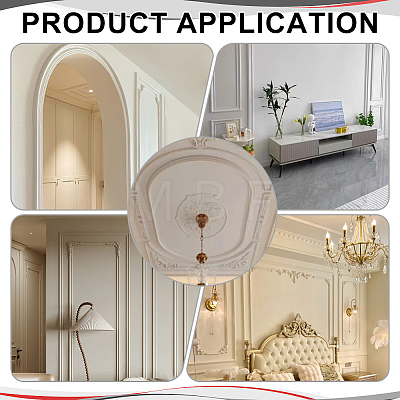 PVC Self-Adhesive Flexible Molding Trim DIY-BC0017-72-1