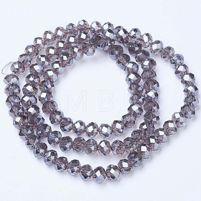 Electroplate Glass Beads Strands EGLA-A034-T3mm-A09-1