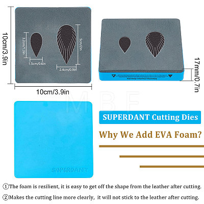 1 Pc Wood Cutting Dies DIY-SD0001-68I-1