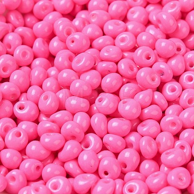 6/0 Opaque Baking Paint Glass Seed Beads X1-SEED-M012-02A-22-1