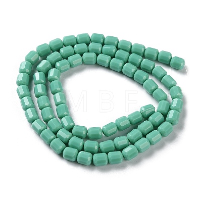 Opaque Glass Beads Strands GLAA-G112-03I-1