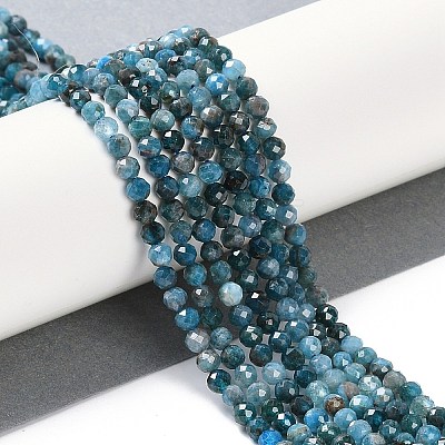 Natural Apatite Beads Strands G-N342-34-1