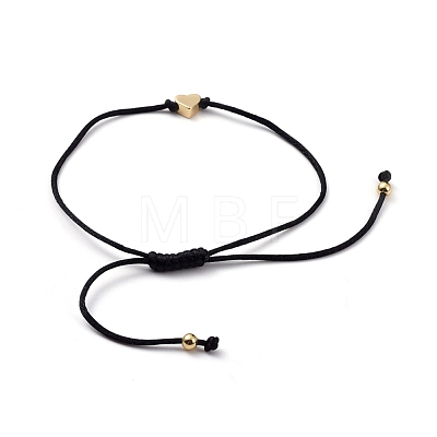 Adjustable Nylon Thread Braided Bead Bracelets BJEW-JB05037-01-1
