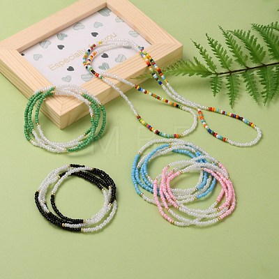 Summer Jewelry Waist Bead NJEW-C00015-1