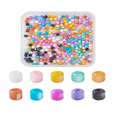 300Pcs 10 Colors Natural Freshwater Shell Beads SHEL-TA0001-06-1