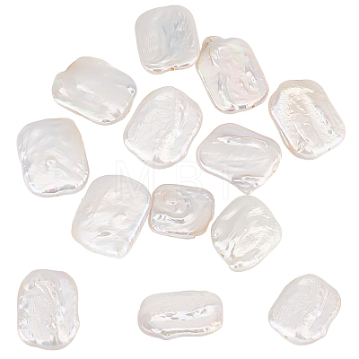 10Pcs Natural Keshi Pearl Beads Strands PEAR-GO0001-19-1