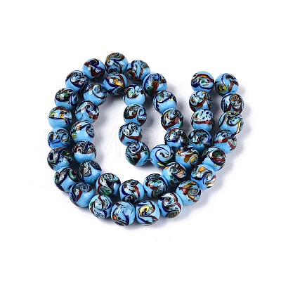 Handmade Lampwork Beads LAMP-Q039-05C-1