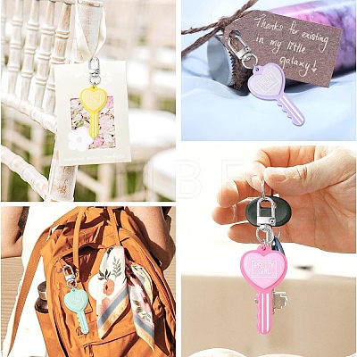 10Pcs Resin Pendant Decorations HJEW-YW00283-1