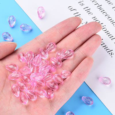 Transparent Acrylic Beads MACR-S373-59B-B09-1