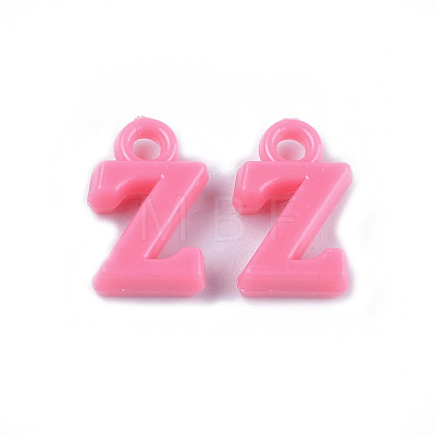 Opaque Acrylic Pendants X-MACR-S296-95-1