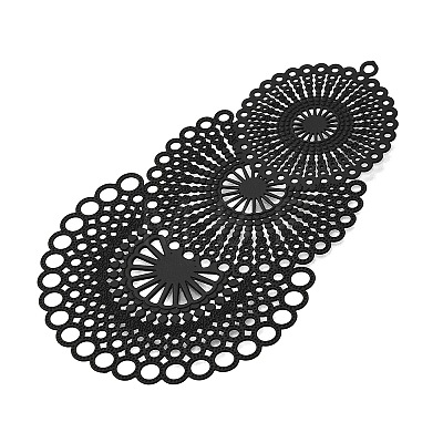 Bohemian 430 Stainless Steel Big Pendants STAS-G396-01D-06-1