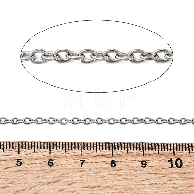 Tarnish Resistant 304 Stainless Steel Cable Chains CHS-Q001-15-100m-1