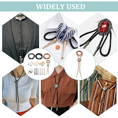 Iron Bolo Tie Slider Clasp DIY-GA0002-99-1