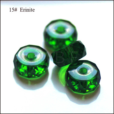 Imitation Austrian Crystal Beads SWAR-F078-4x8mm-15-1