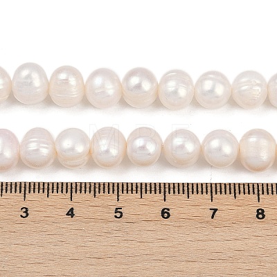 Natural Cultured Freshwater Pearl Beads Strands PEAR-I007-07J-05A-1