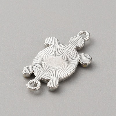 Alloy Enamel Connector Charms ENAM-WH0061-47G-1