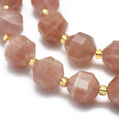 Natural Sunstone Beads Strands G-K303-A08-10mm-1